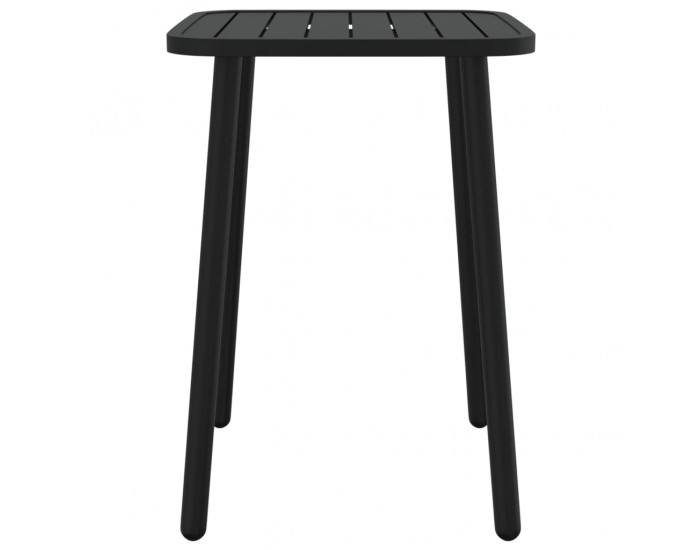 Sonata H Градинска маса антрацит 50x50x71 cм стомана