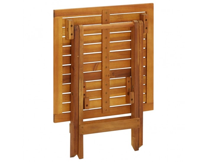 Sonata H Бистро маса, 46x46x47 см, акациево дърво масив