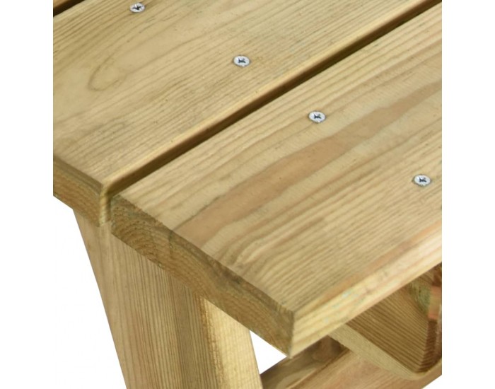 Sonata H Градинска маса, 220x74x75 см, импрегниран бор