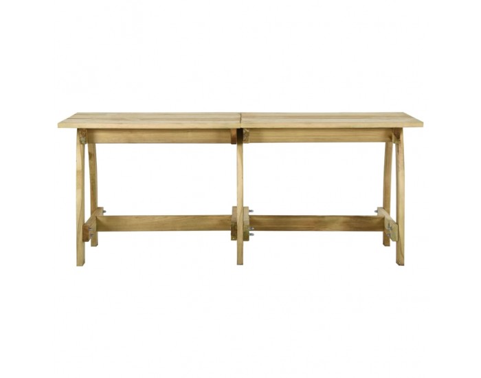 Sonata H Градинска маса, 220x74x75 см, импрегниран бор