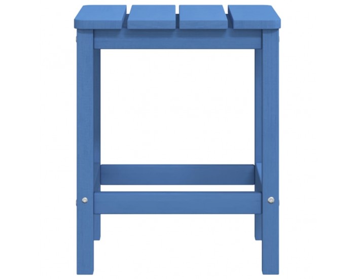 Sonata H Градинска маса Adirondack, аква синьо, 38x38x46 см, HDPE