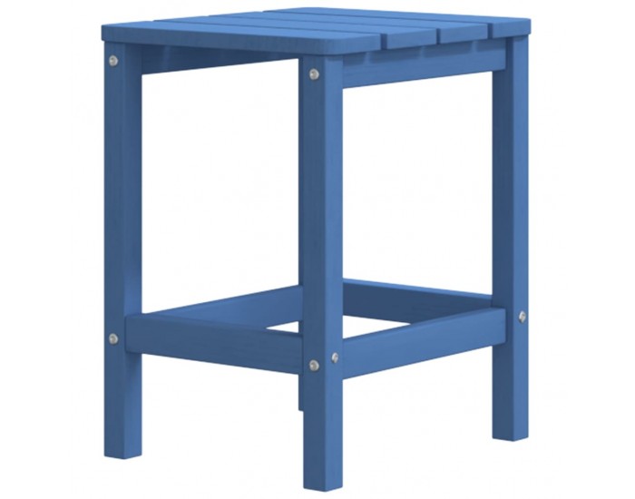 Sonata H Градинска маса Adirondack, аква синьо, 38x38x46 см, HDPE