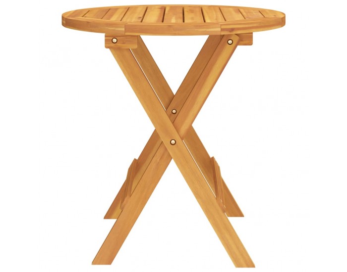 Sonata H Бистро маса, Ø46x47 см, акациево дърво масив