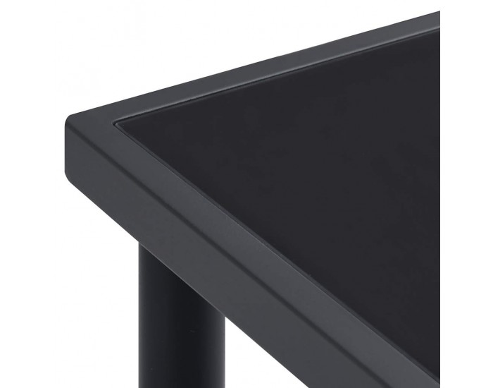 Sonata H Градинска трапезна маса, антрацит, 190x90x74 cм, стомана