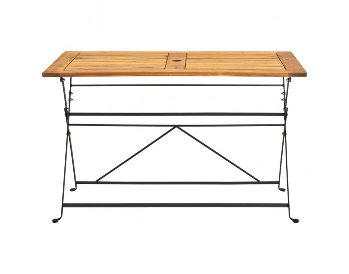 Sonata H Сгъваема градинска маса, 120x70x74 см, акация масив