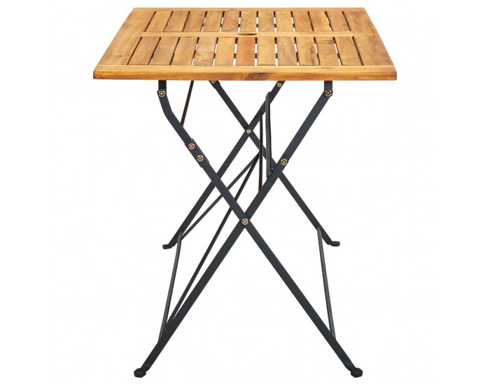 Sonata H Сгъваема градинска маса, 120x70x74 см, акация масив