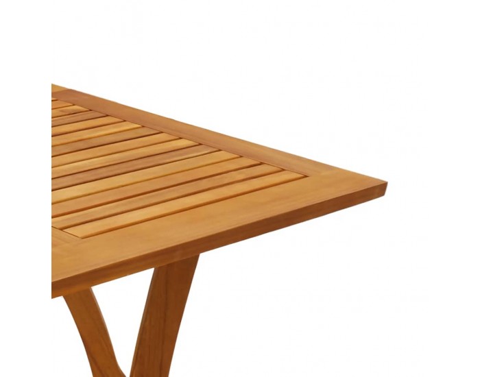 Sonata H Градинска маса, 110x110x75 см, акация масив