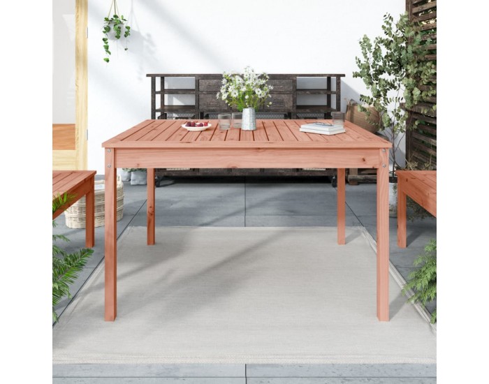 Sonata H Градинска маса, 121x82,5x76 см, дугласко дърво масив