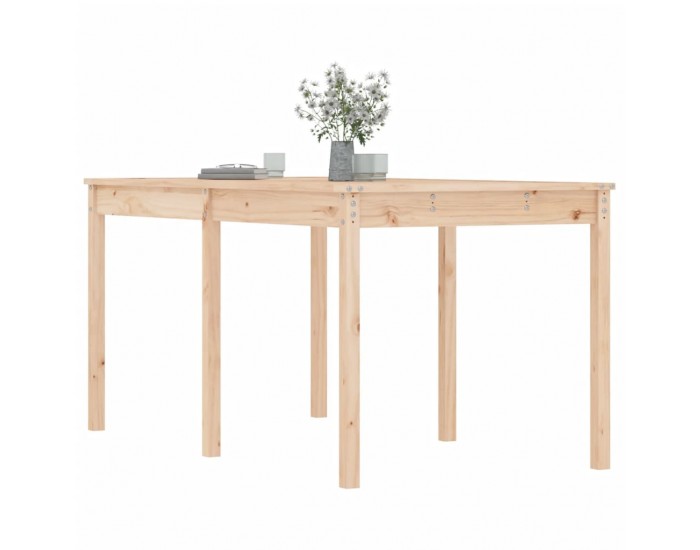Sonata H Градинска маса, 159,5x82,5x76 см, борово дърво масив