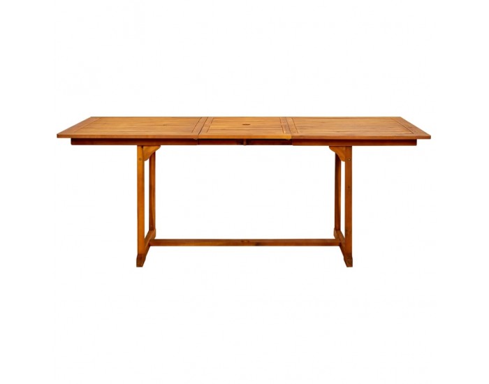 Sonata H Градинска трапезна маса, (150-200)x100x75 cм, акация масив