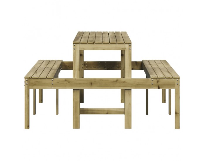 Sonata H Маса за пикник 160x134x75 см импрегнирано борово дърво