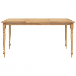 Sonata H Маса Батавия, 85x85x75 см, тиково дърво масив - Градински маси