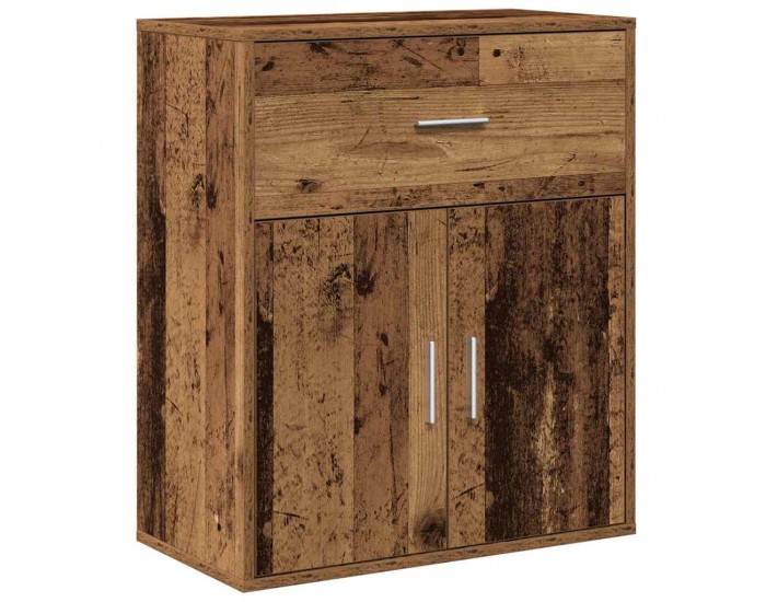 Sonata H Служебен шкаф старо дърво 60 x 31 x 70 см Инженерно дърво