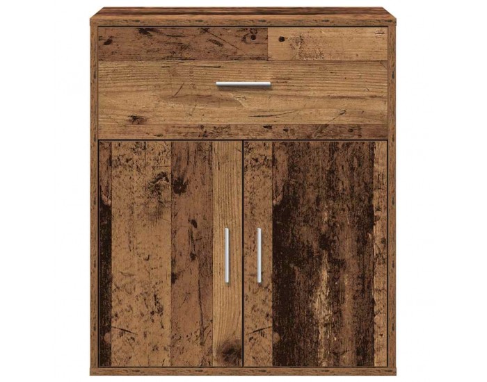 Sonata H Служебен шкаф старо дърво 60 x 31 x 70 см Инженерно дърво