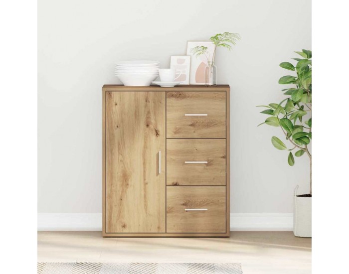 Sonata H Служебен шкаф дъб артизан 60 x 31 x 70 см Инженерно дърво