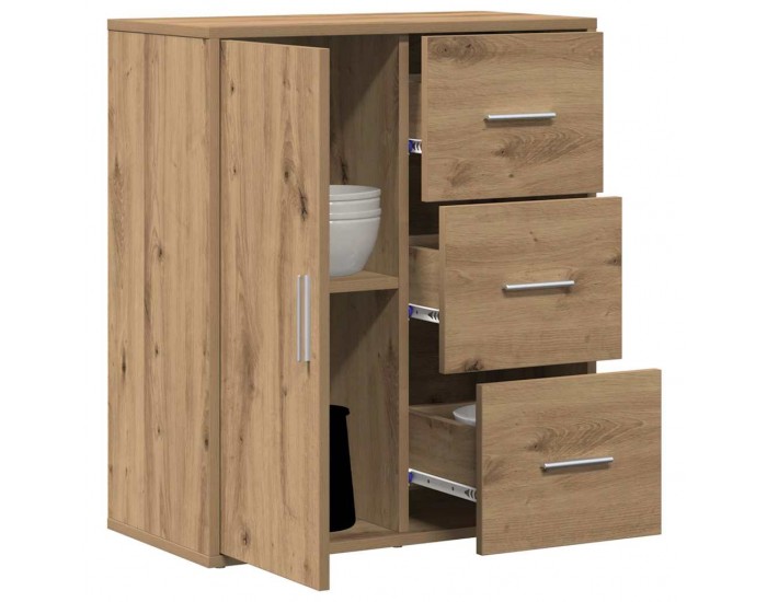 Sonata H Служебен шкаф дъб артизан 60 x 31 x 70 см Инженерно дърво