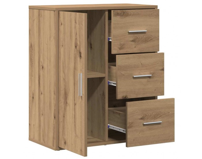 Sonata H Служебен шкаф дъб артизан 60 x 31 x 70 см Инженерно дърво