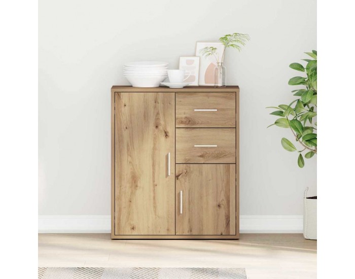 Sonata H Служебен шкаф дъб артизан 60 x 31 x 70 см Инженерно дърво