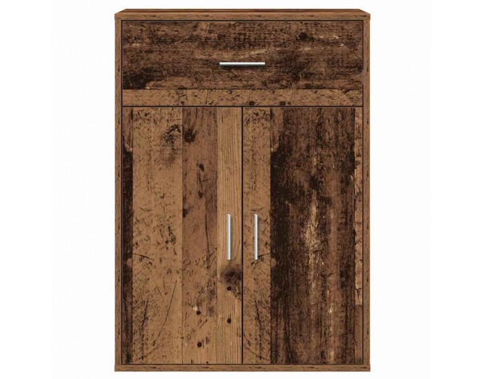 Sonata H Служебен шкаф старо дърво 79 x 38 x 80 см Инженерно дърво