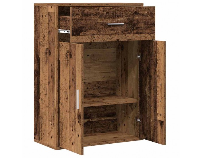 Sonata H Служебен шкаф старо дърво 79 x 38 x 80 см Инженерно дърво