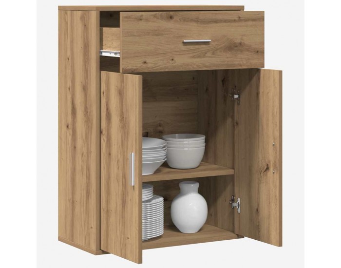 Sonata H Служебен шкаф дъб артизан 79 x 38 x 80 см Инженерно дърво