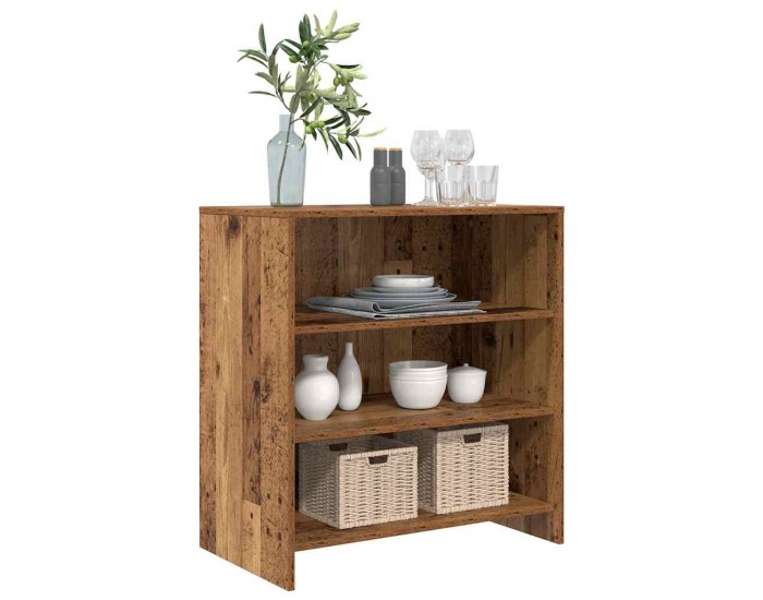 Sonata H Служебен шкаф Кафяво 70 x 41 x 75 см Инженерно дърво