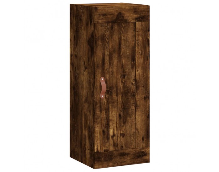 Sonata H Стенен шкаф опушен дъб 34,5x34x90 см инженерно дърво