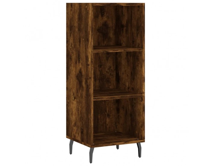 Sonata H Висок шкаф, опушен дъб, 34,5x34x180 см, инженерно дърво