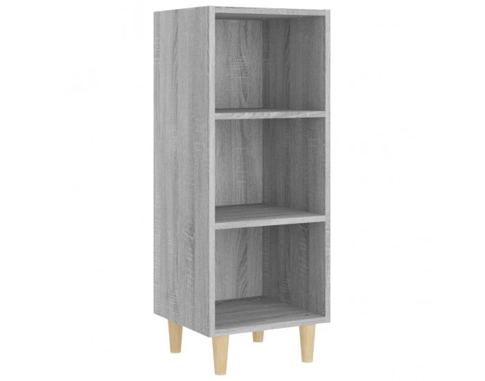 Sonata H Сайдборд, сив сонома, 34,5x32,5x90 см, инженерно дърво