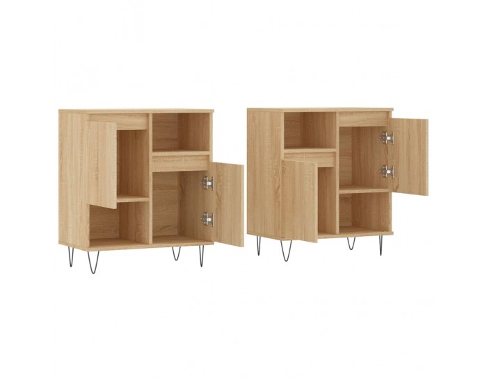 Sonata H Сайдборди, 2 бр, сонома дъб,инженерно дърво