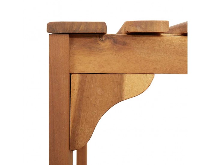 Sonata H Около хидромасажна вана Кафяв 230 x 230 см