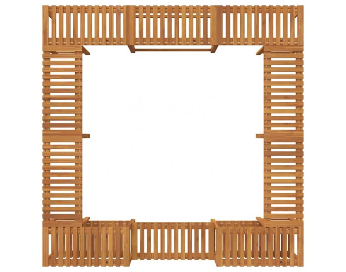 Sonata H Около хидромасажна вана Кафяв 230 x 230 см