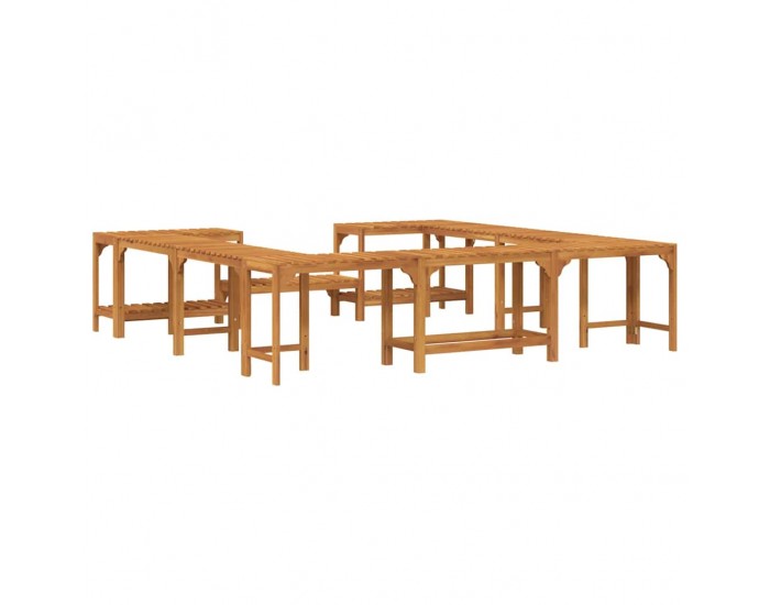 Sonata H Около хидромасажна вана Кафяв 230 x 230 см