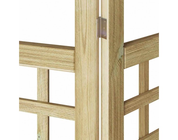 Sonata H Скрин за уединение на открито 5 pcs Кафяво 200 x 180 cm