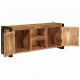 Sonata H ТВ шкаф Кафяво 120 x 30 x 50 cm Грубо мангово дърво масив