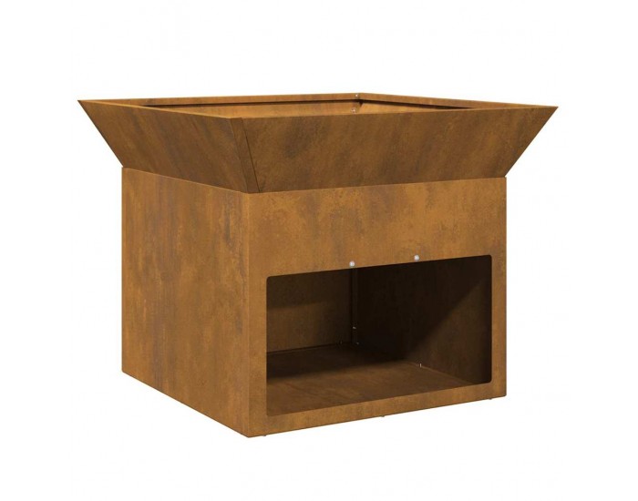 Sonata H Огнище Ръждясало 50 x 50 x 40 cm Патинираща стомана
