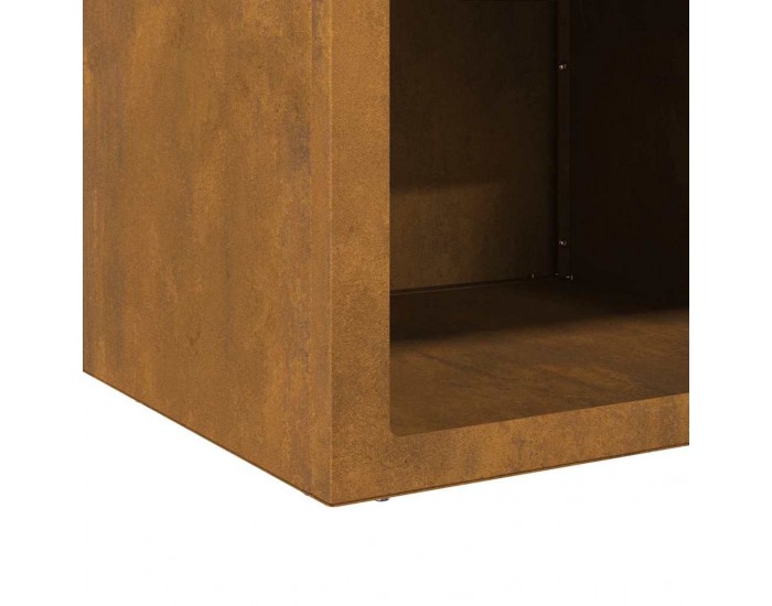 Sonata H Огнище Ръждясало 50 x 50 x 40 cm Патинираща стомана