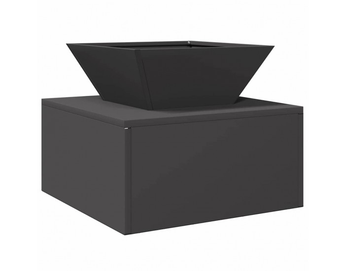 Sonata H Огнище Черно 50 x 50 x 40 cm Стомана