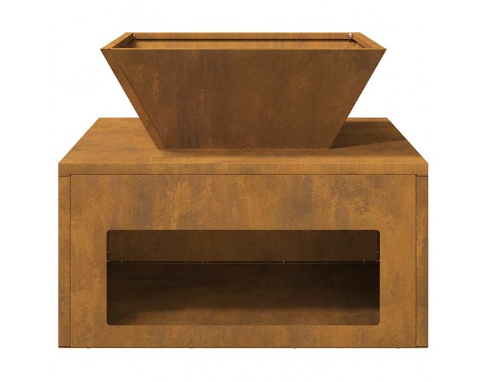 Sonata H Огнище 50 x 50 x 40 см от корозионна стомана