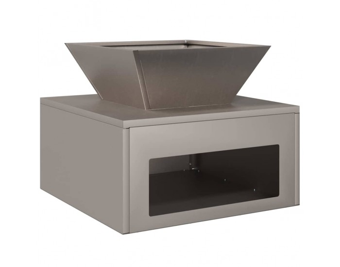 Sonata H Огнище 50 x 50 x 40 см от корозионна стомана