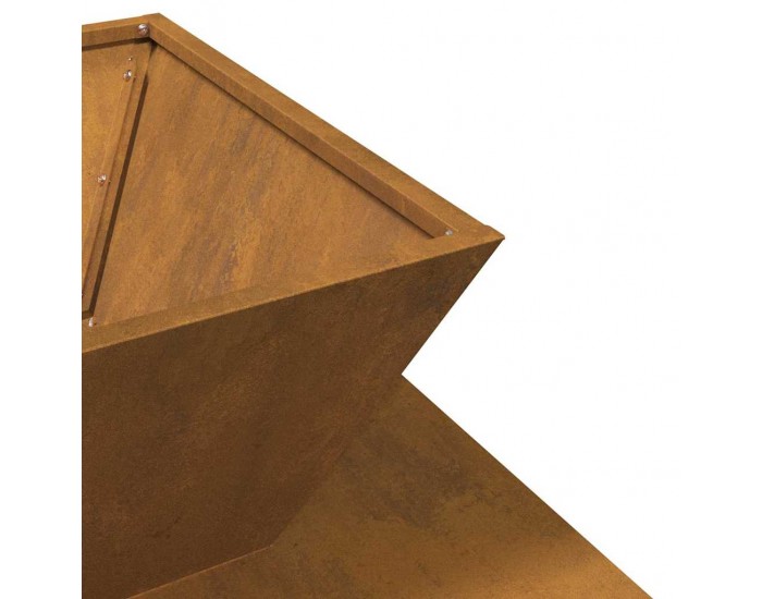 Sonata H Огнище 50 x 50 x 40 см от корозионна стомана