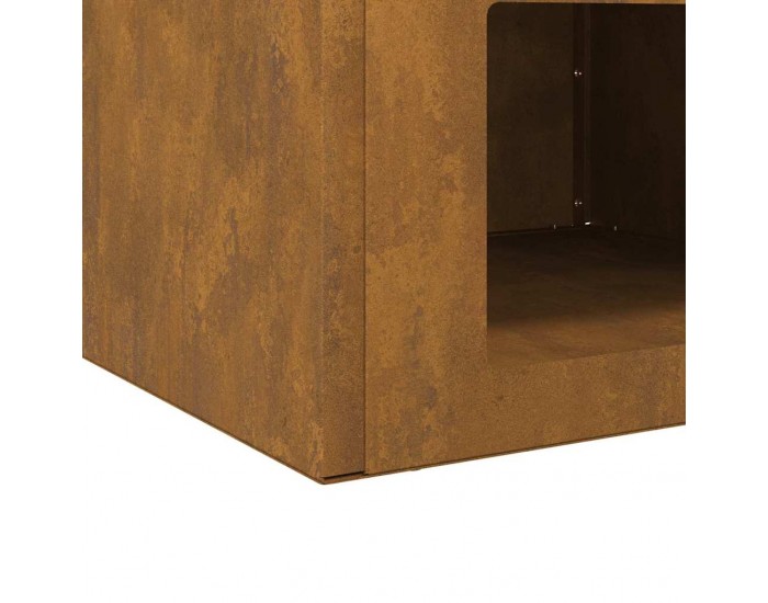 Sonata H Огнище 50 x 50 x 40 см от корозионна стомана