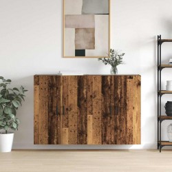 Sonata H Стенни шкафове 2 pcs Старо дърво 69.5 x 34 x 90 см - Дневна