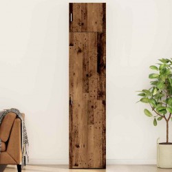 Sonata H Шкаф за съхранение старо дърво 50 x 41 x 225 см Инженерно дърво - Шкафове, Витрини, Модулни секции