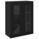 Sonata H Стенни шкафове 2 pcs Черен дъб 69.5 x 34 x 90 см