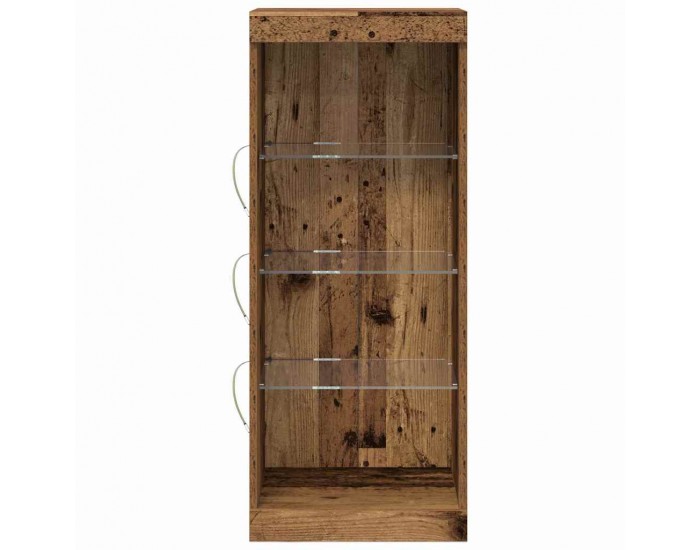 Sonata H Служебен шкаф Старо дърво 41 x 37 x 100 см Инженерно дърво