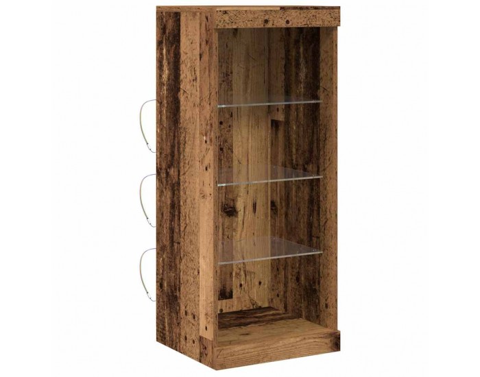 Sonata H Служебен шкаф Старо дърво 41 x 37 x 100 см Инженерно дърво