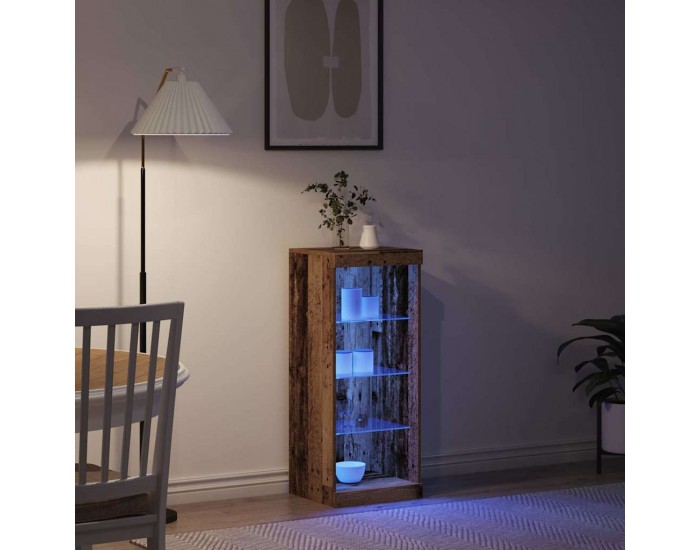 Sonata H Служебен шкаф Старо дърво 41 x 37 x 100 см Инженерно дърво