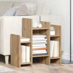 Sonata H Страничен шкаф дъб артизан 60 x 26 x 60 см Инженерно дърво - Шкафове, Витрини, Модулни секции