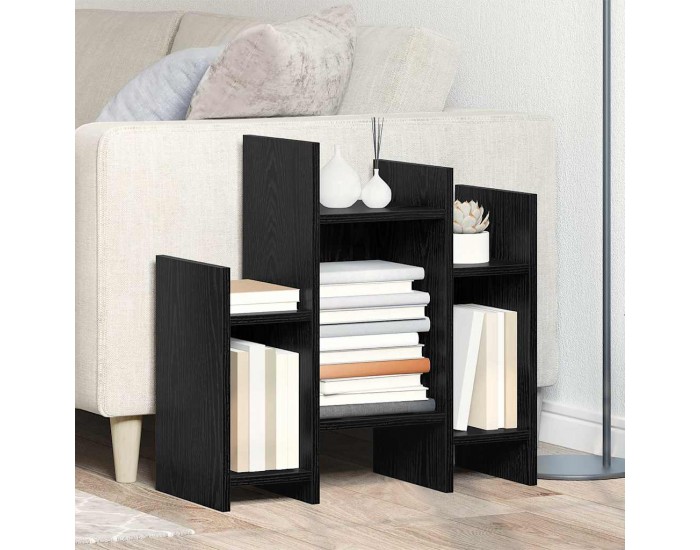 Sonata H Страничен шкаф Черен дъб 60 x 26 x 60 см Инженерно дърво